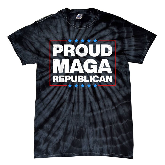 Proud MAGA Republican F Around And Find Out Anti Donkey Pox Tie-Dye T-Shirt