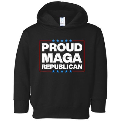 Proud MAGA Republican F Around And Find Out Anti Donkey Pox Toddler Hoodie