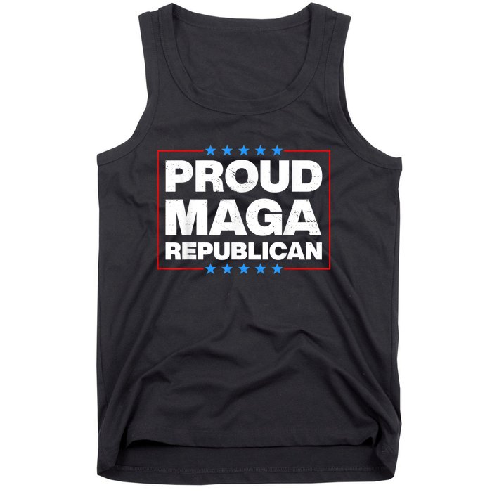 Proud MAGA Republican F Around And Find Out Anti Donkey Pox Tank Top