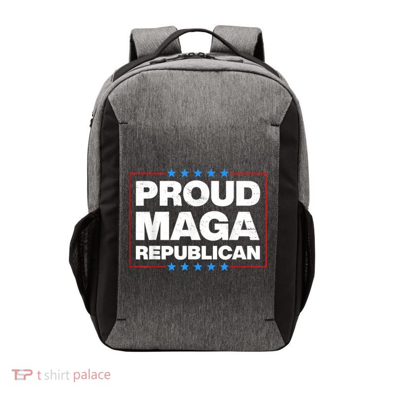 Proud MAGA Republican F Around And Find Out Anti Donkey Pox Vector Backpack