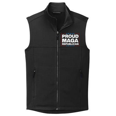 Proud MAGA Republican F Around And Find Out Anti Donkey Pox Collective Smooth Fleece Vest