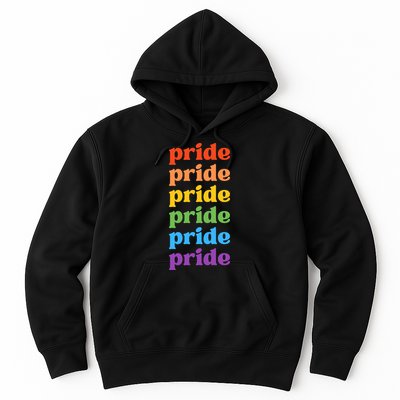 Pride Month Rainbow LGBTQ Hoodie
