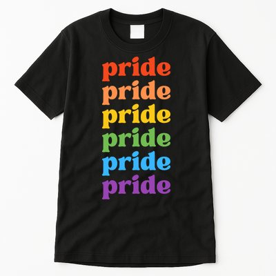 Pride Month Rainbow LGBTQ Tall T-Shirt