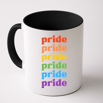 Pride Month Rainbow LGBTQ Mug
