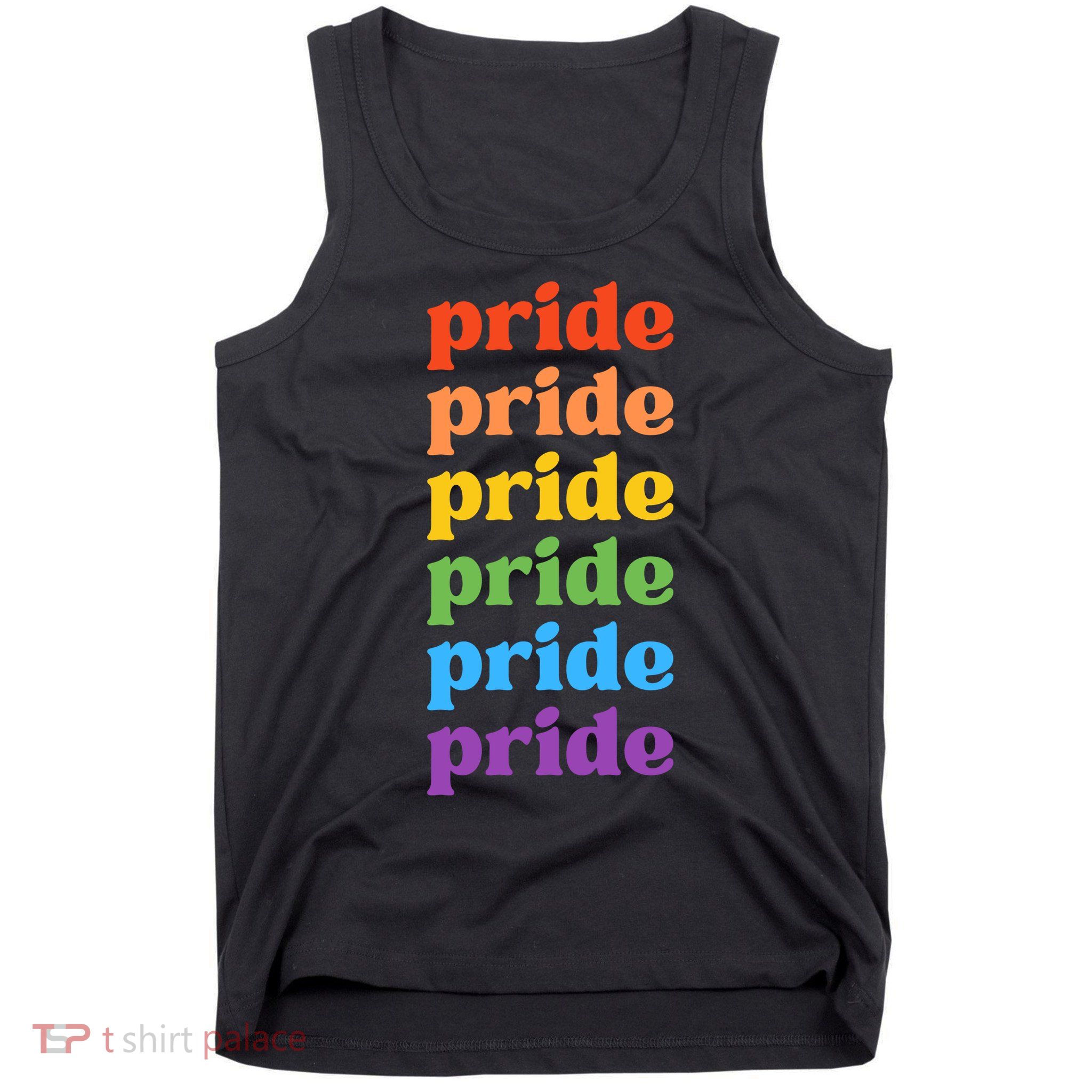 Pride Month Rainbow LGBTQ Tank Top