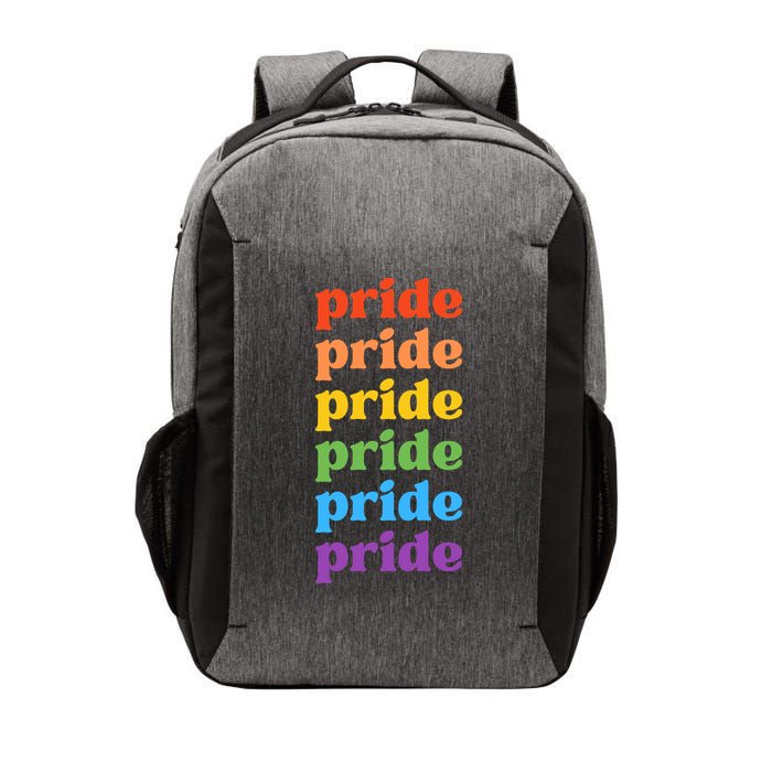 Pride Month Rainbow LGBTQ Vector Backpack