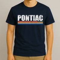 Pontiac Michigan Retro T-Shirt
