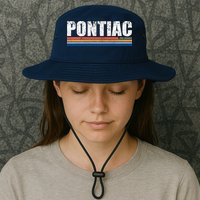 Pontiac Michigan Retro Bucket Hat