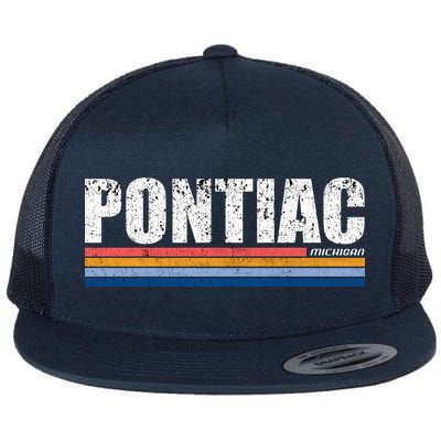 Pontiac Michigan Retro Flatbill Hat