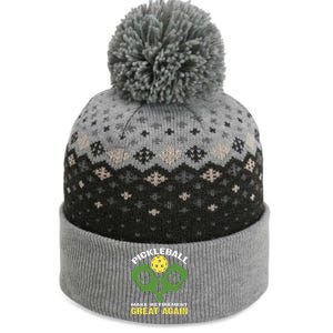 Pickleball Make Retirement Great Again Gift Pickleball Paddles The Baniff Cuffed Pom Beanie