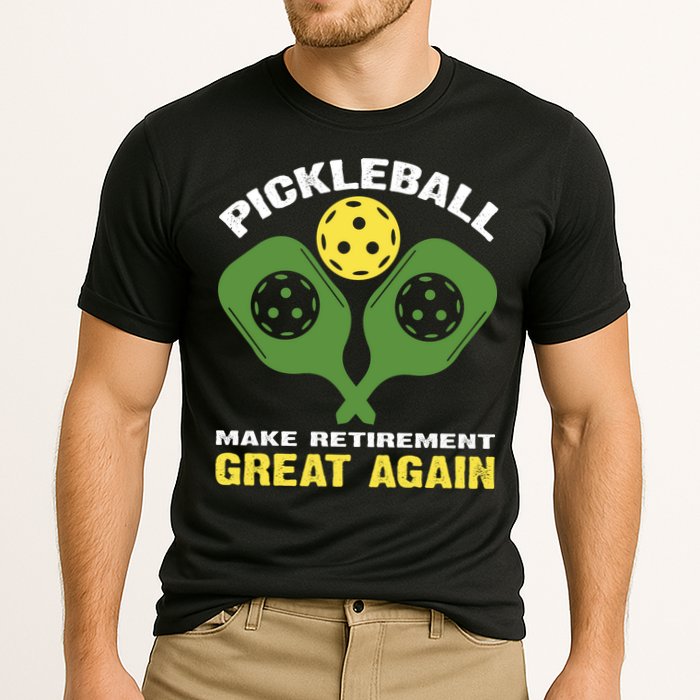 Pickleball Make Retirement Great Again Gift Pickleball Paddles Cooling Performance Crew T-Shirt