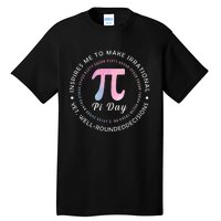 Pi Math Science Teacher 3.14 Funny Pi Day Lovers Tall T-Shirt