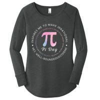 Pi Math Science Teacher 3.14 Funny Pi Day Lovers Women's Perfect Tri Tunic Long Sleeve Shirt