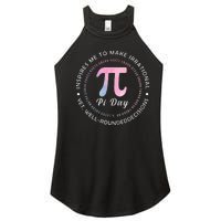 Pi Math Science Teacher 3.14 Funny Pi Day Lovers Women's Perfect Tri Rocker Tank