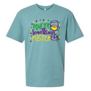 Pour Me Something Mister Mardi Gras Party Sueded Cloud Jersey T-Shirt