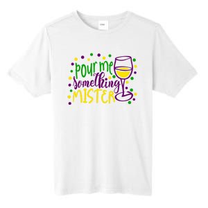 Pour Me Something Mister Mardi Gras Party Tall Fusion ChromaSoft Performance T-Shirt