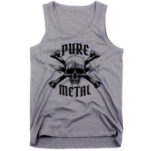 Pure Metal Skull Bone Tank Top