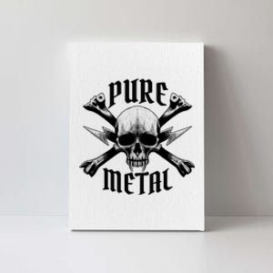 Pure Metal Skull Bone Canvas