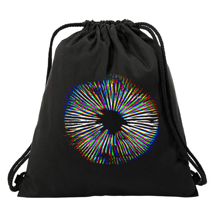 Psychedelic Mushroom Spore Mushroom Magic Present Drawstring Bag