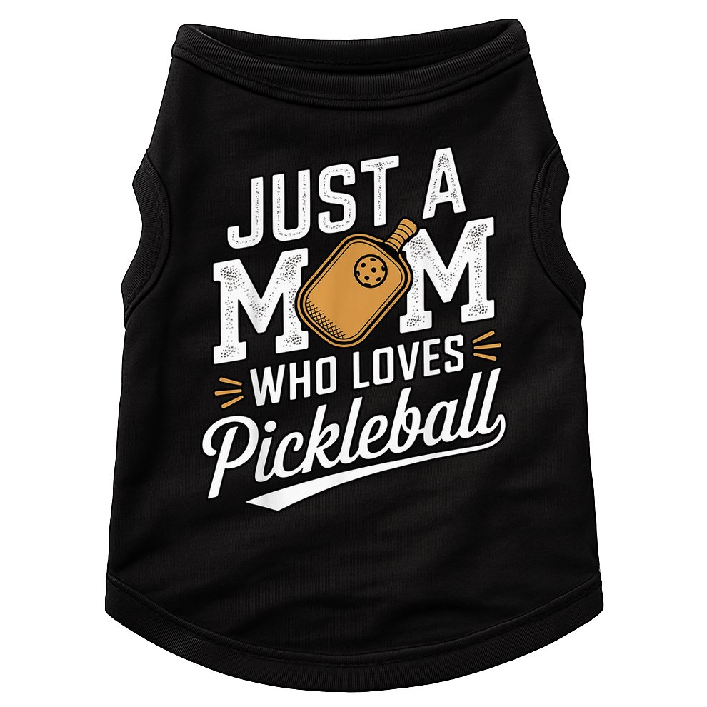 Pickleball Mom Sports Lover Paddle Mother Mama Doggie Tank