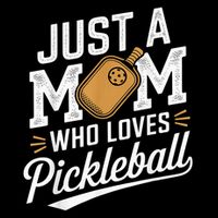 Pickleball Mom Sports Lover Paddle Mother Mama Doggie Tank