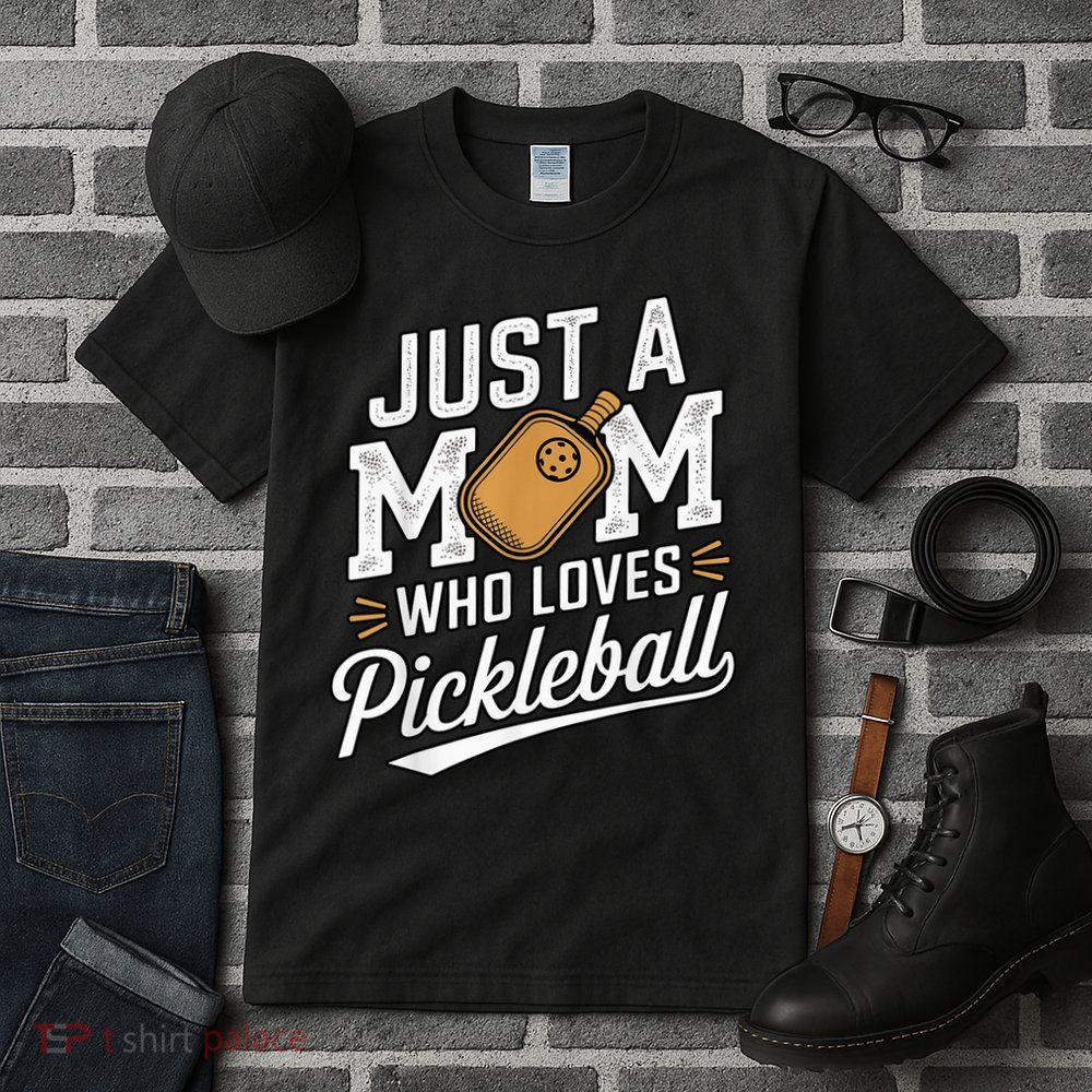 Pickleball Mom Sports Lover Paddle Mother Mama Tall T-Shirt