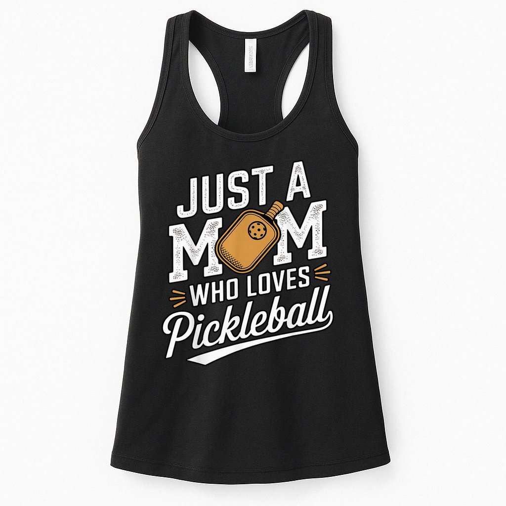 Pickleball Mom Sports Lover Paddle Mother Mama Womens Tank Top