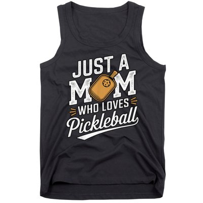 Pickleball Mom Sports Lover Paddle Mother Mama Tank Top