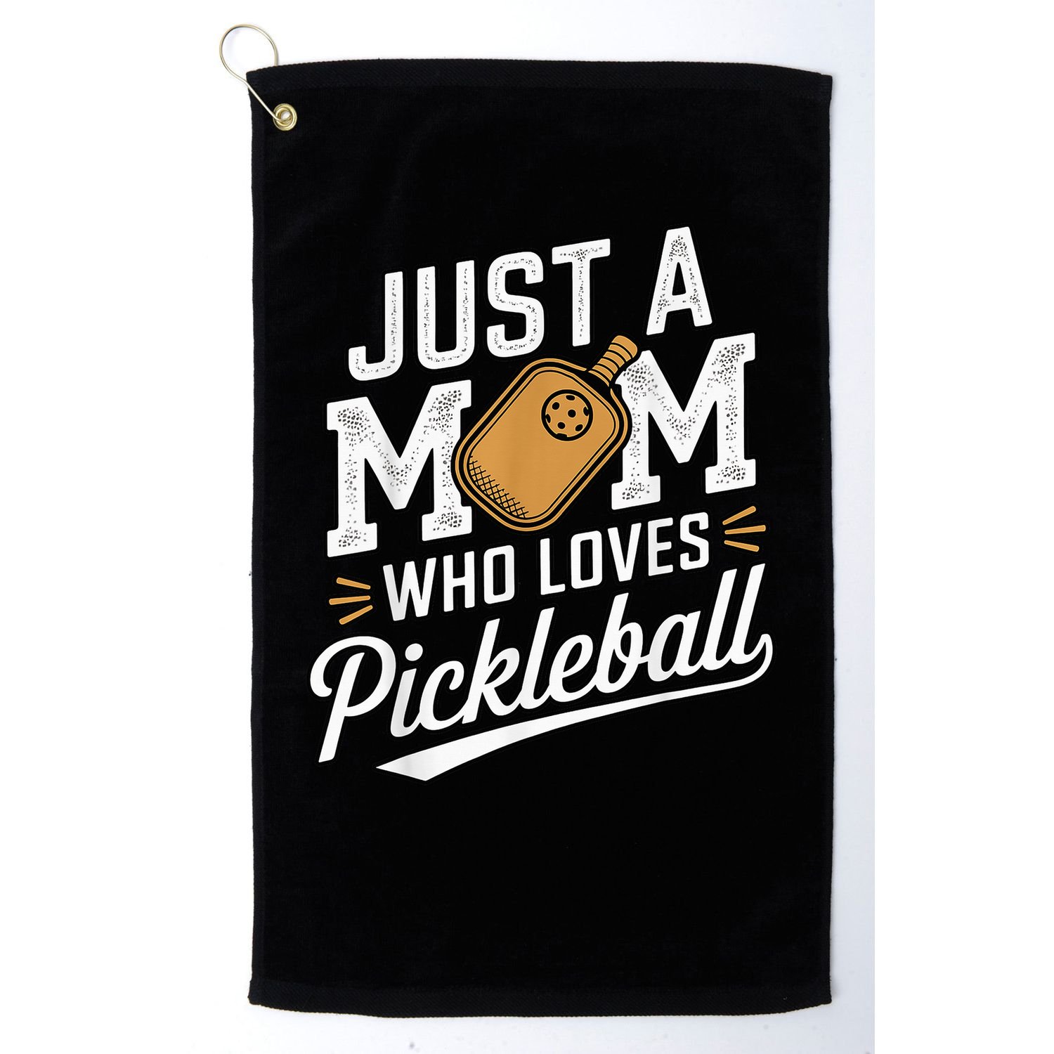 Pickleball Mom Sports Lover Paddle Mother Mama Golf Towel