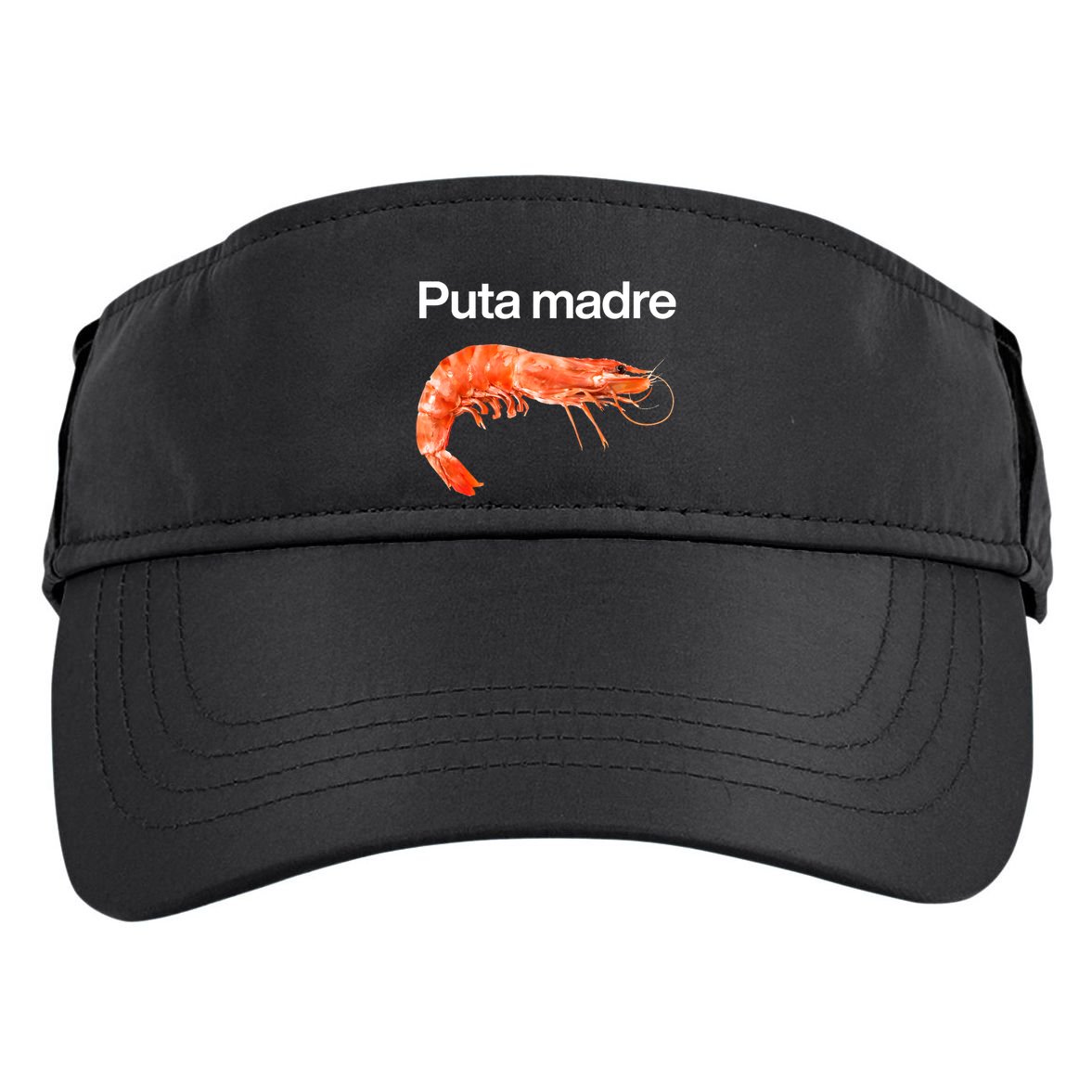 Puta Madre Shrimp Adult Drive Performance Visor