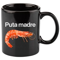 Puta Madre Shrimp 11oz C Handle Ceramic Mug