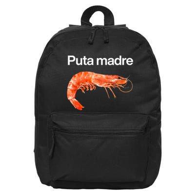 Puta Madre Shrimp 16 in Basic Backpack