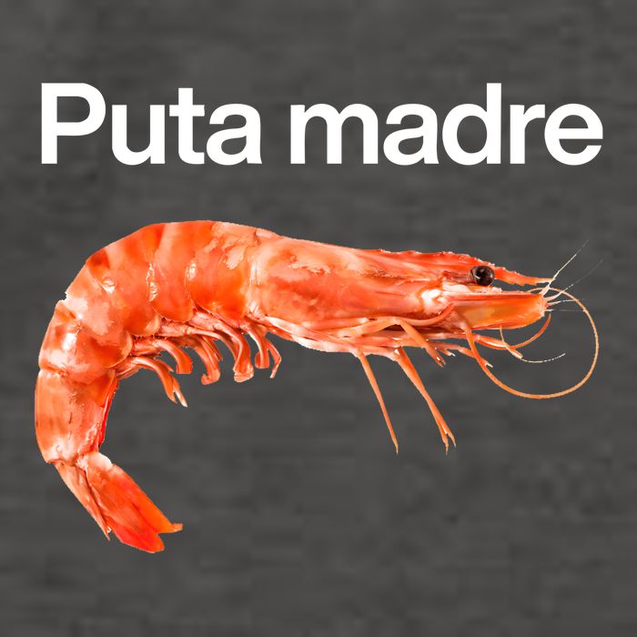 Puta Madre Shrimp Vector Backpack