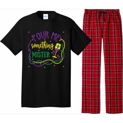 Pour Me Something Mister Mardi Gras Carnival Costume Gift Pajama Set