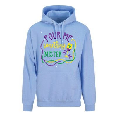 Pour Me Something Mister Mardi Gras Carnival Costume Gift Unisex Surf Hoodie