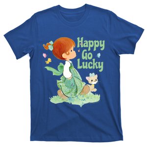 Precious Mots St Patrick's Day Happy Go Lucky Gift T-Shirt