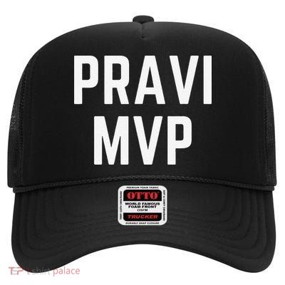 Pravi Mvp Slogan Dallas High Crown Mesh Back Trucker Hat