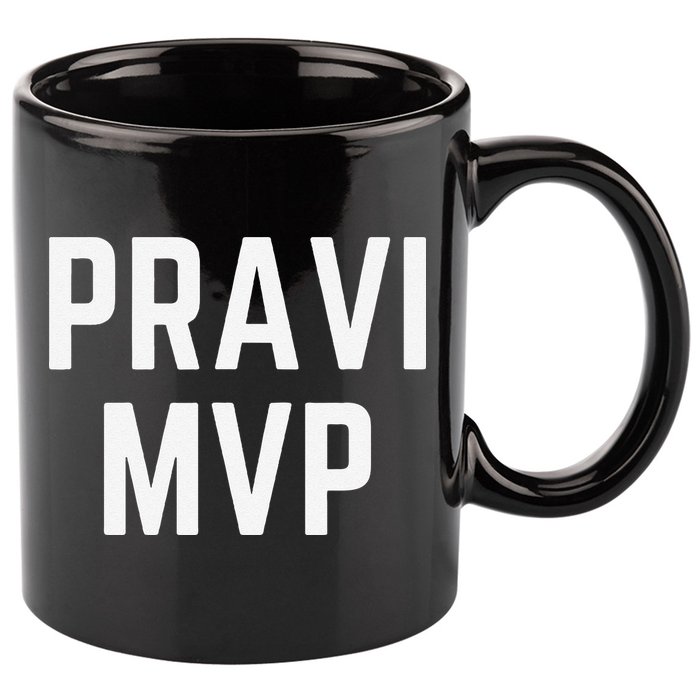 Pravi Mvp Slogan Dallas 11oz C Handle Ceramic Mug