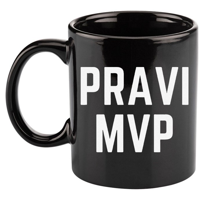 Pravi Mvp Slogan Dallas 11oz C Handle Ceramic Mug