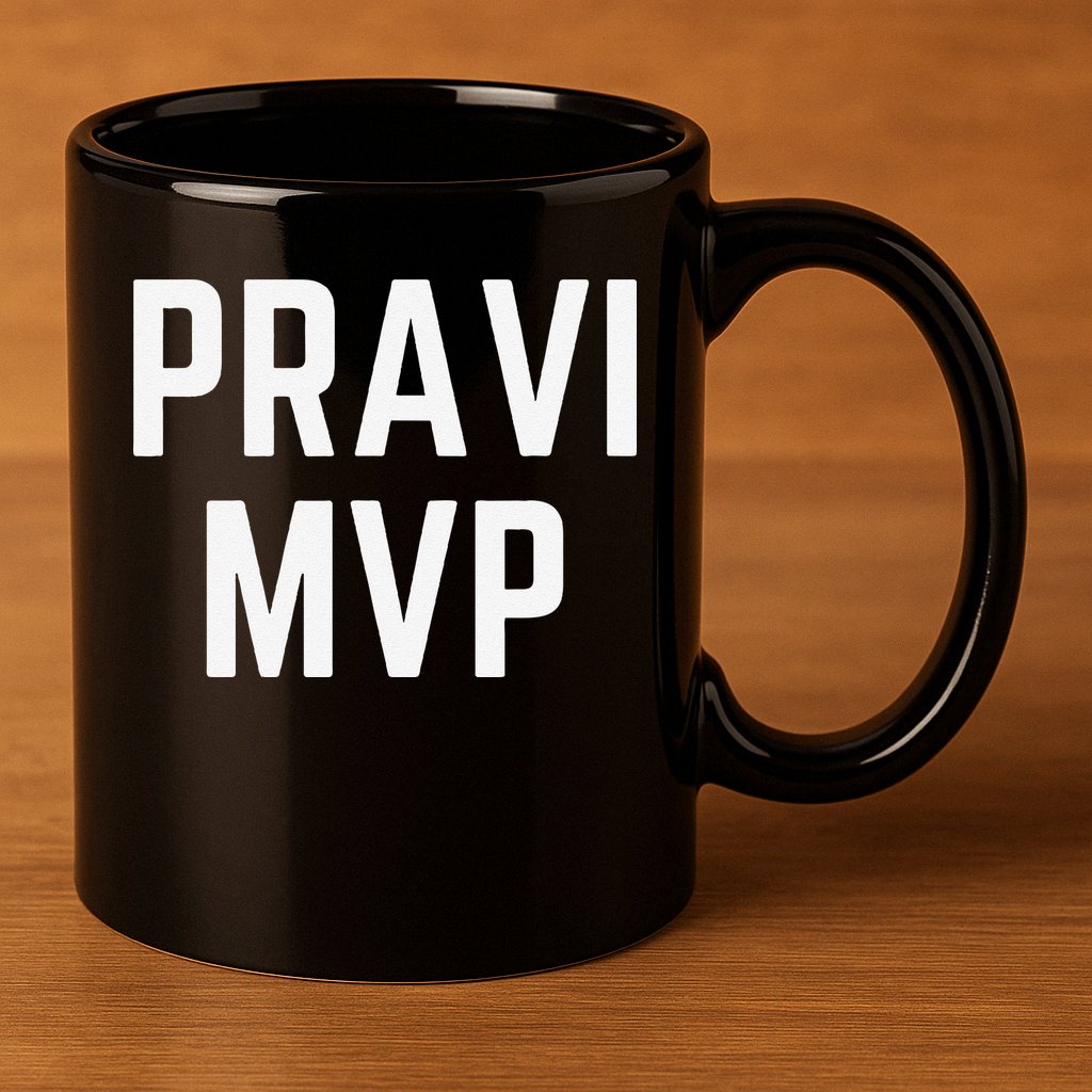 Pravi Mvp Slogan Dallas 11oz C Handle Ceramic Mug