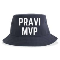 Pravi Mvp Slogan Dallas Sustainable Bucket Hat
