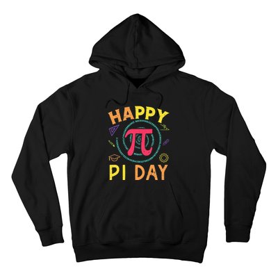 Pi Math Science STEM Gift 3.14 Pi Day Vintage Retro Hoodie