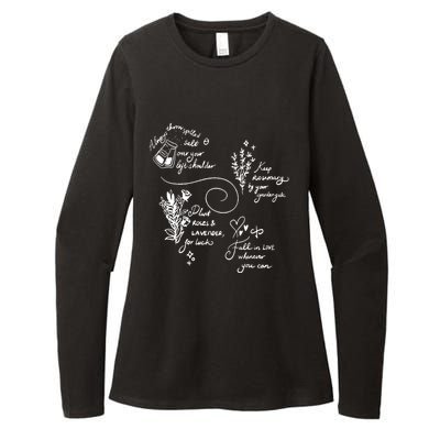 Practical Magic Spell Salt Rosemary Lavender Love Gift Womens CVC Long Sleeve Shirt