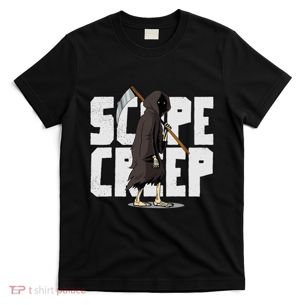 Project Management Scope Creep Halloween Grim Reaper T-Shirt