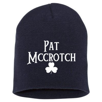 Pat Mccrotch St Patrick's Day Short Acrylic Beanie