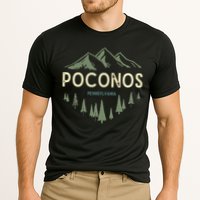 Pocono Mountains Souvenir Poconos Pennsylvania Cooling Performance Crew T-Shirt