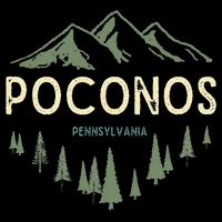 Pocono Mountains Souvenir Poconos Pennsylvania Cooling Performance Crew T-Shirt