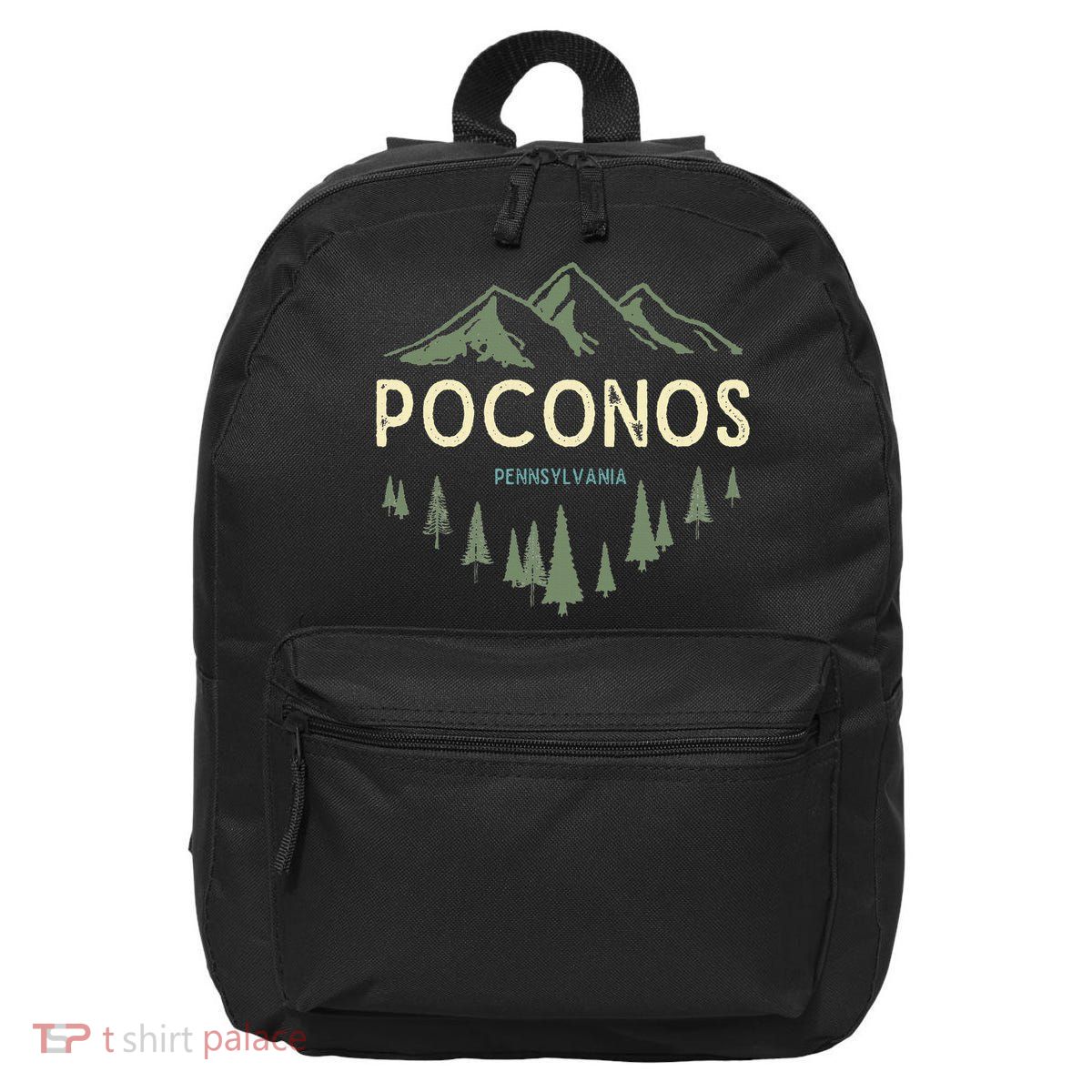 Pocono Mountains Souvenir Poconos Pennsylvania 16 in Basic Backpack