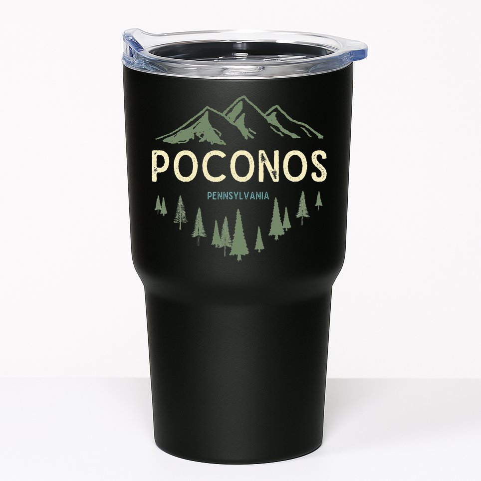 Pocono Mountains Souvenir Poconos Pennsylvania Tumbler