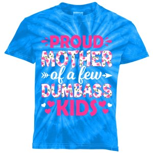 Proud Mother Son Daughter Mothers Day Mommy Mama Mom Gift Kids Tie-Dye T-Shirt